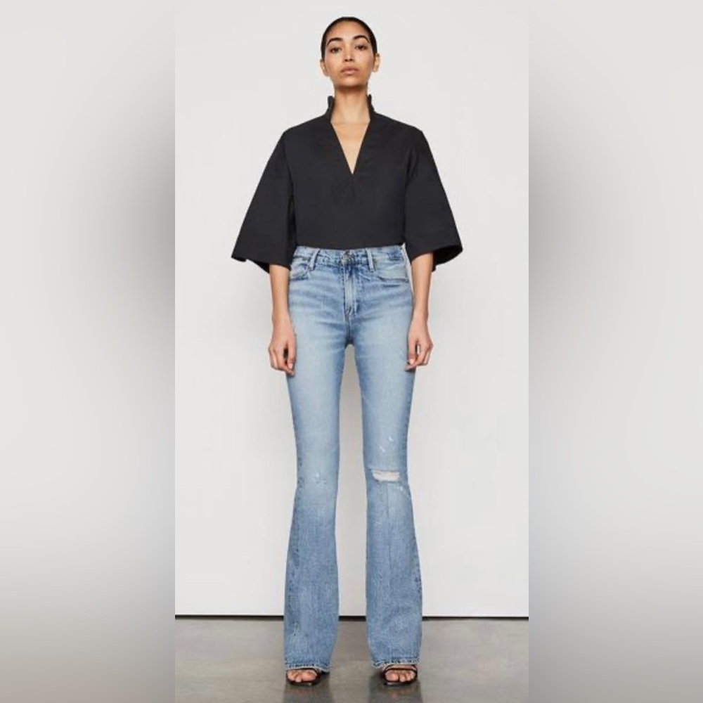 Le High Flare Jeans